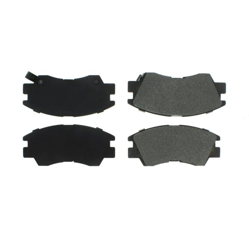 CENTRIC PARTS 102.03490 C-Tek Semi-Metallic Brake Pads with Shims
