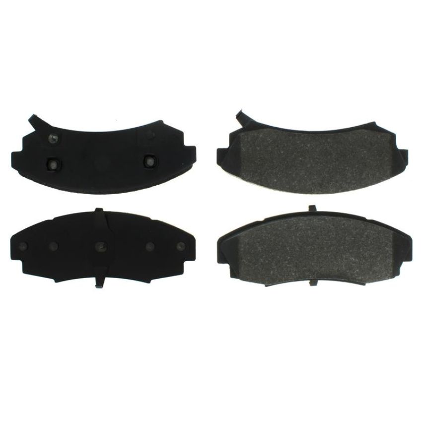 CENTRIC PARTS 102.03530 C-Tek Semi-Metallic Brake Pads with Shims