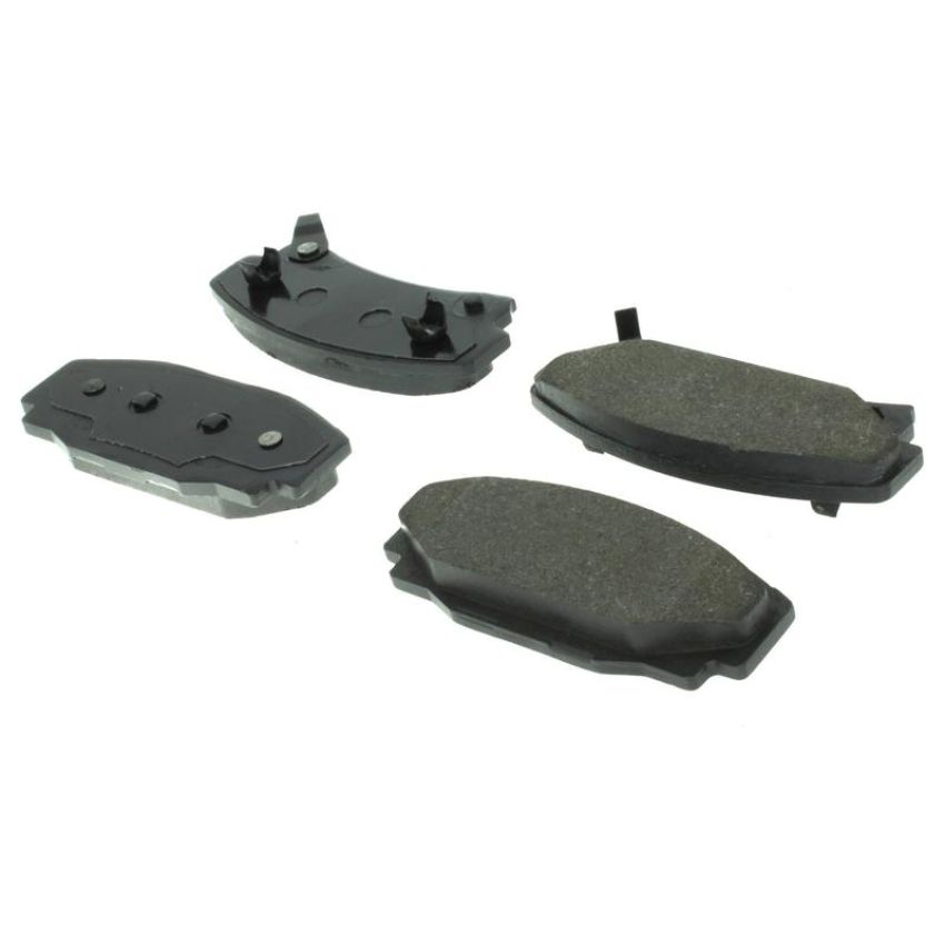 CENTRIC PARTS 102.03540 C-Tek Semi-Metallic Brake Pads with Shims