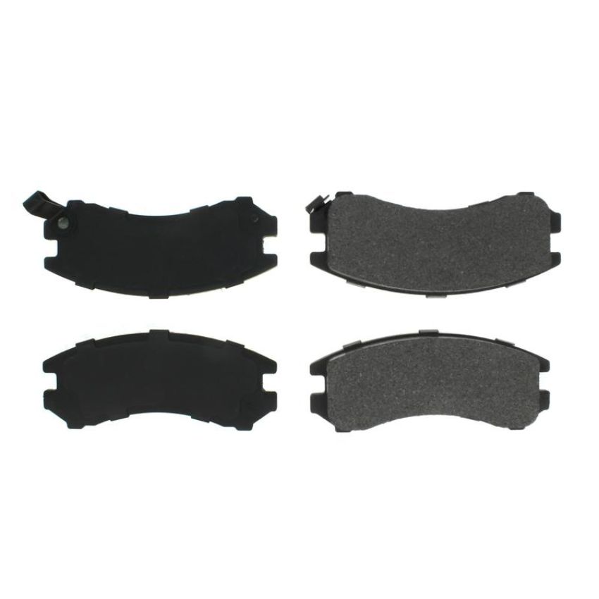 CENTRIC PARTS 102.03570 C-Tek Semi-Metallic Brake Pads with Shims