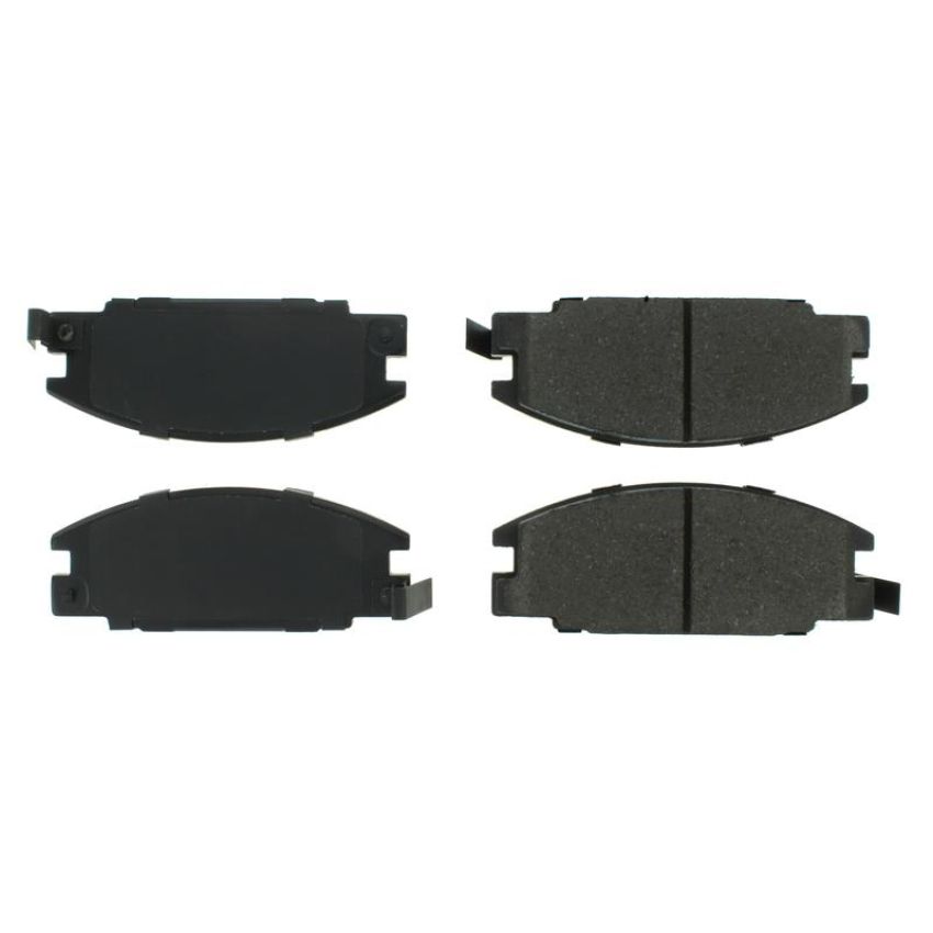 CENTRIC PARTS 102.03630 C-Tek Semi-Metallic Brake Pads with Shims