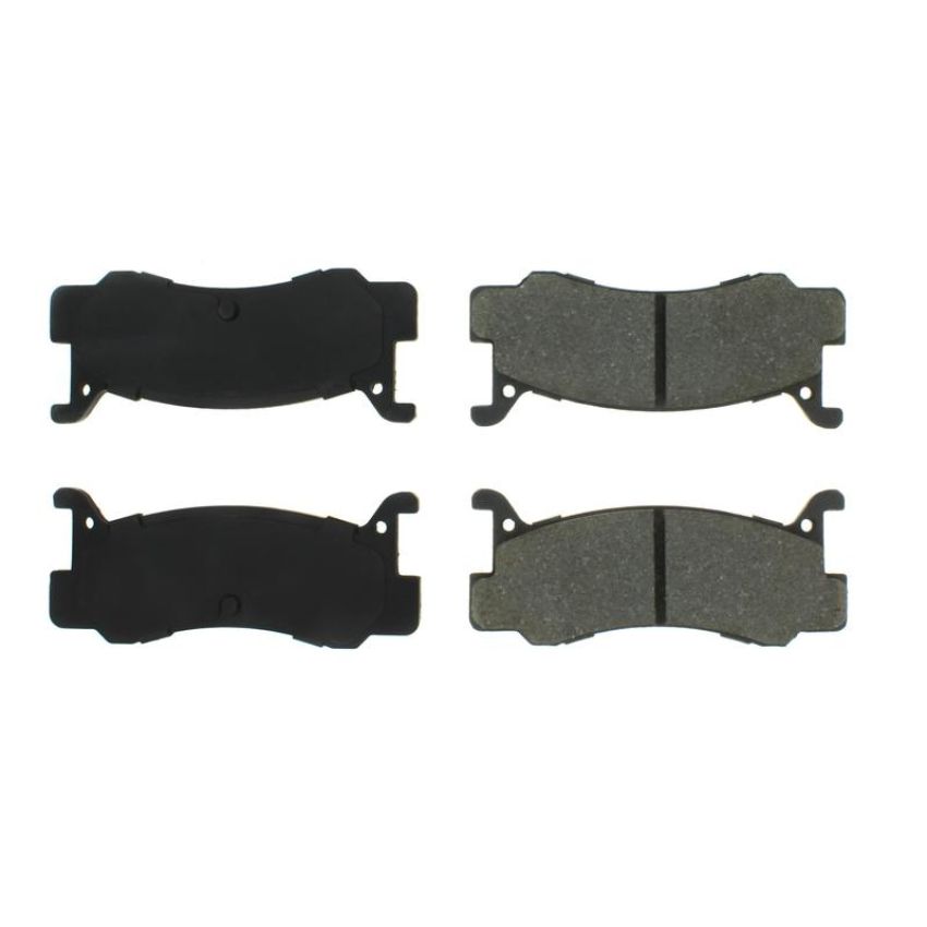 CENTRIC PARTS 102.03660 C-Tek Semi-Metallic Brake Pads with Shims