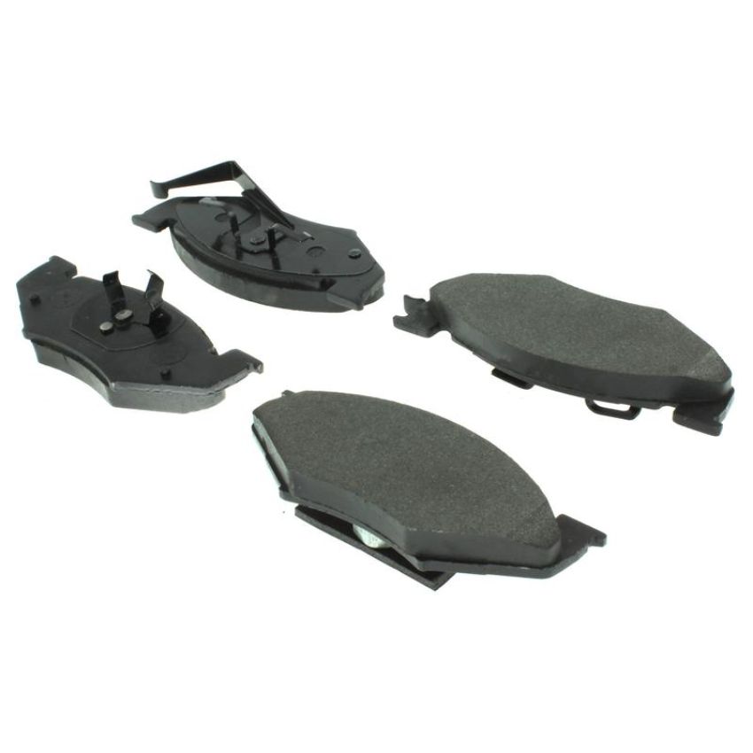 CENTRIC PARTS 102.03670 C-Tek Semi-Metallic Brake Pads with Shims