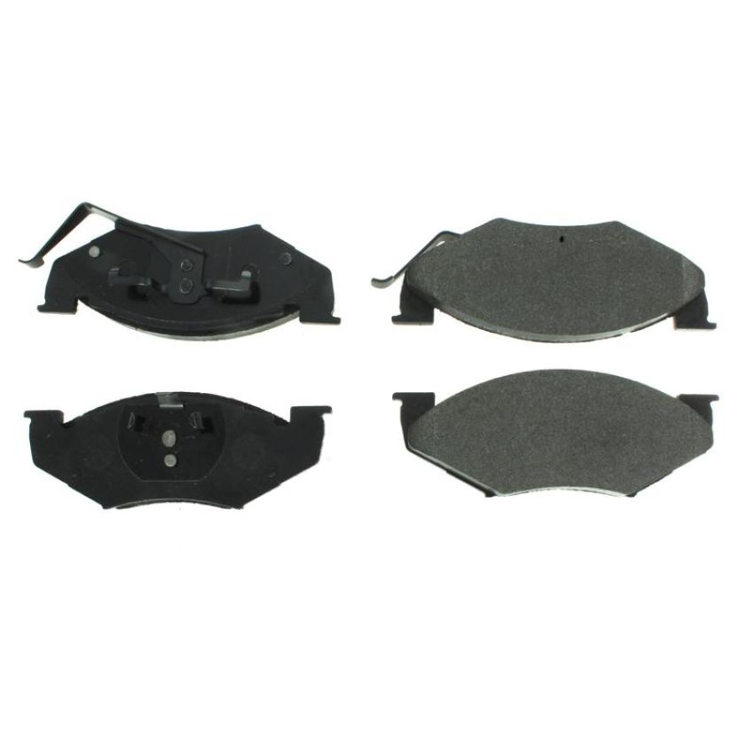 CENTRIC PARTS 102.03670 C-Tek Semi-Metallic Brake Pads with Shims