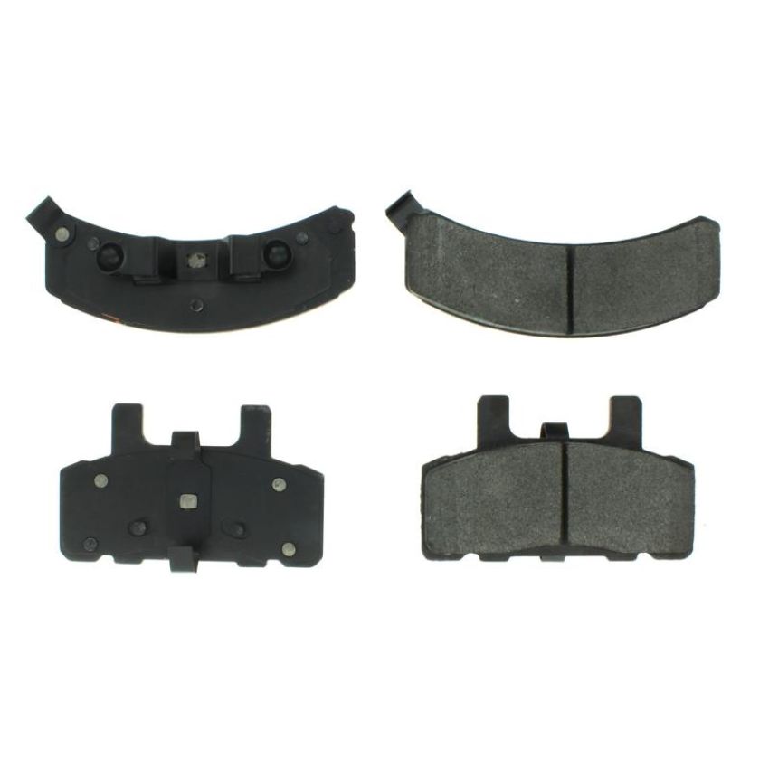 CENTRIC PARTS 102.03690 C-Tek Semi-Metallic Brake Pads with Shims