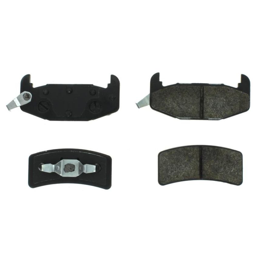 CENTRIC PARTS 102.03770 C-Tek Semi-Metallic Brake Pads with Shims