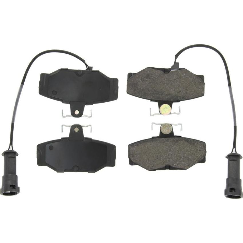 CENTRIC PARTS 102.03820 C-Tek Semi-Metallic Brake Pads with Shims