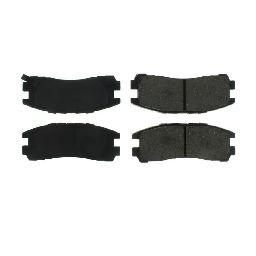 CENTRIC PARTS 102.03830 C-Tek Semi-Metallic Brake Pads with Shims