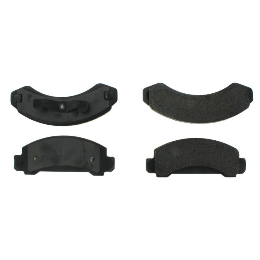 CENTRIC PARTS 102.03870 C-Tek Semi-Metallic Brake Pads with Shims