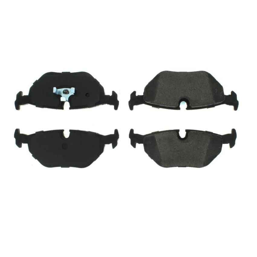CENTRIC PARTS 102.03960 C-Tek Semi-Metallic Brake Pads with Shims