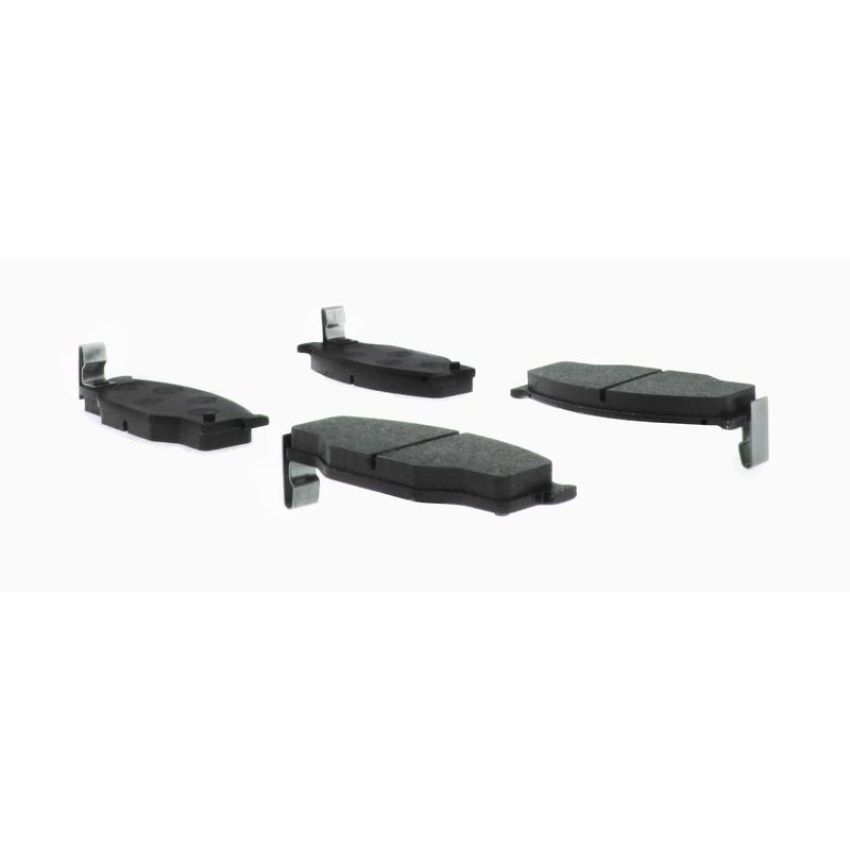 CENTRIC PARTS 102.03970 C-Tek Semi-Metallic Brake Pads with Shims
