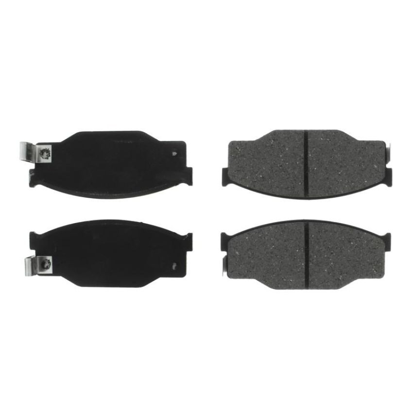 CENTRIC PARTS 102.03970 C-Tek Semi-Metallic Brake Pads with Shims