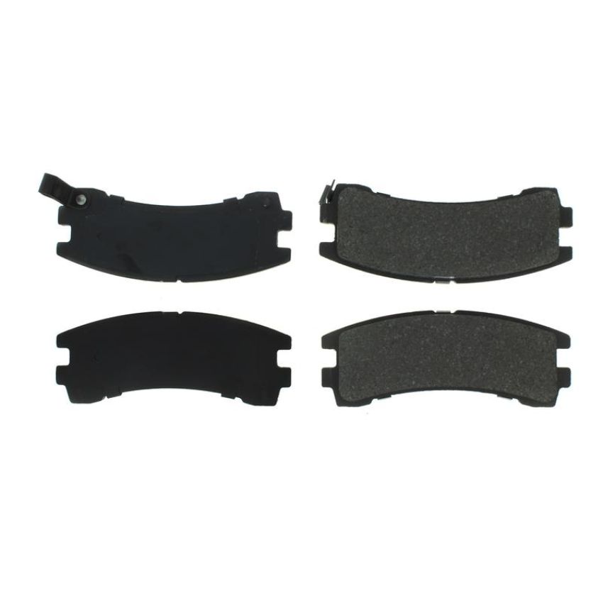 CENTRIC PARTS 102.04010 C-Tek Semi-Metallic Brake Pads with Shims