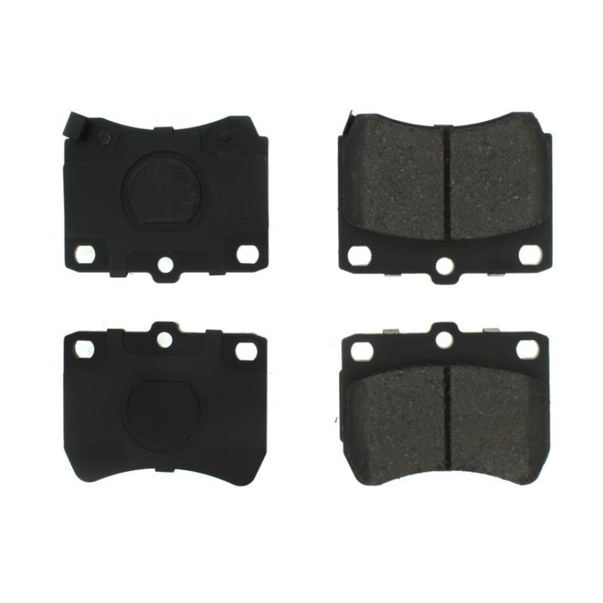 CENTRIC PARTS 102.04020 C-Tek Semi-Metallic Brake Pads with Shims