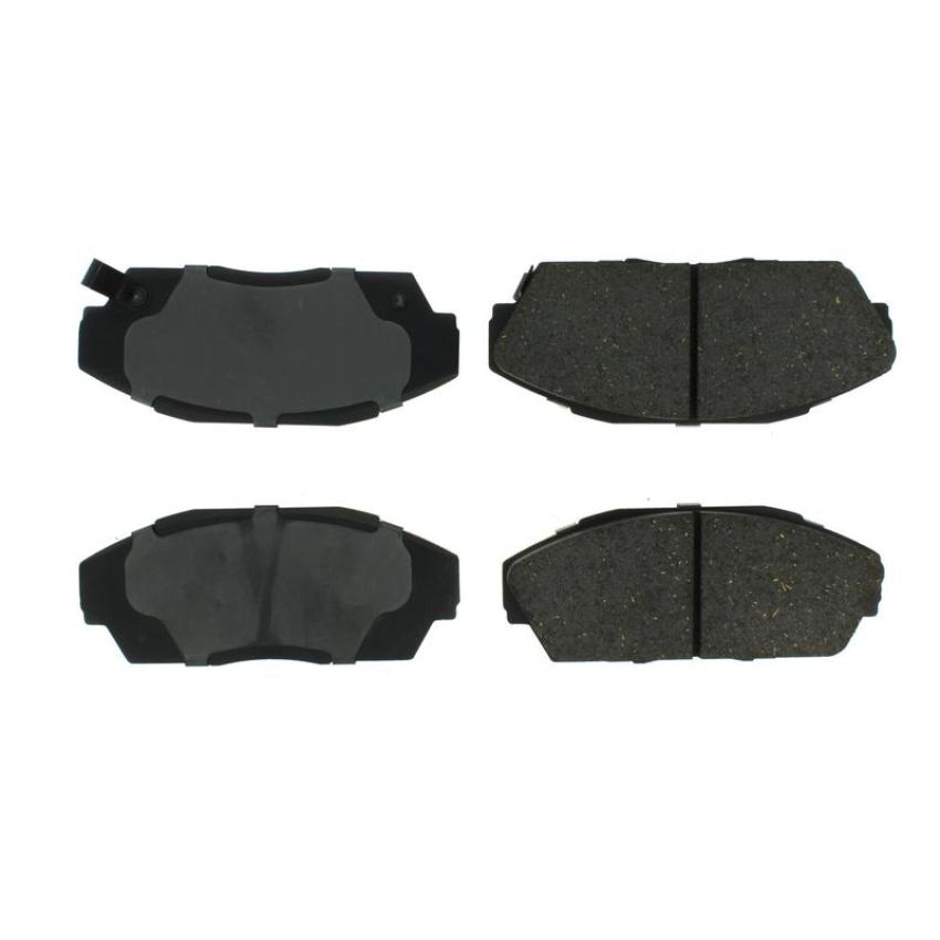 CENTRIC PARTS 102.04090 C-Tek Semi-Metallic Brake Pads with Shims