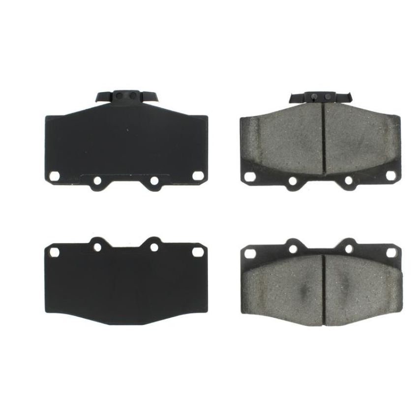CENTRIC PARTS 102.04100 C-Tek Semi-Metallic Brake Pads with Shims