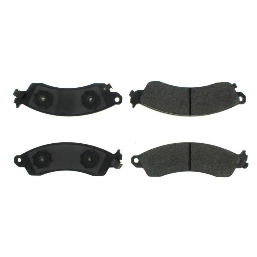 CENTRIC PARTS 102.04120 C-Tek Semi-Metallic Brake Pads with Shims