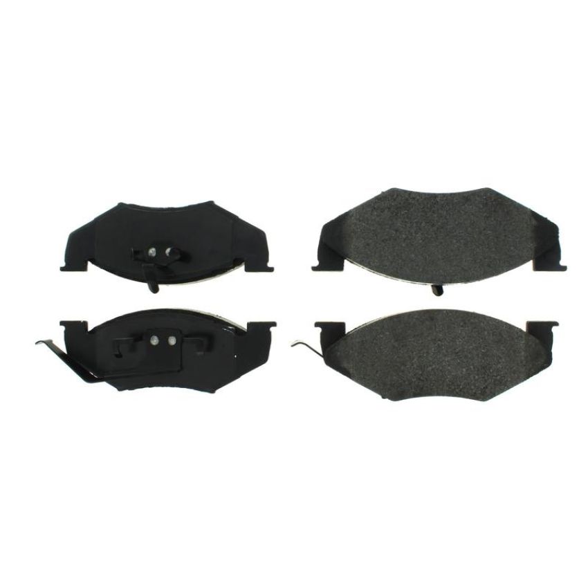 CENTRIC PARTS 102.04140 C-Tek Semi-Metallic Brake Pads with Shims