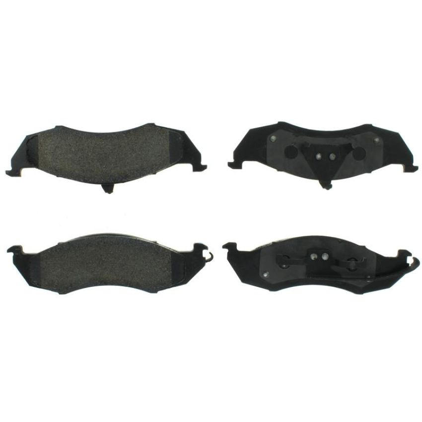 CENTRIC PARTS 102.04170 C-Tek Semi-Metallic Brake Pads with Shims