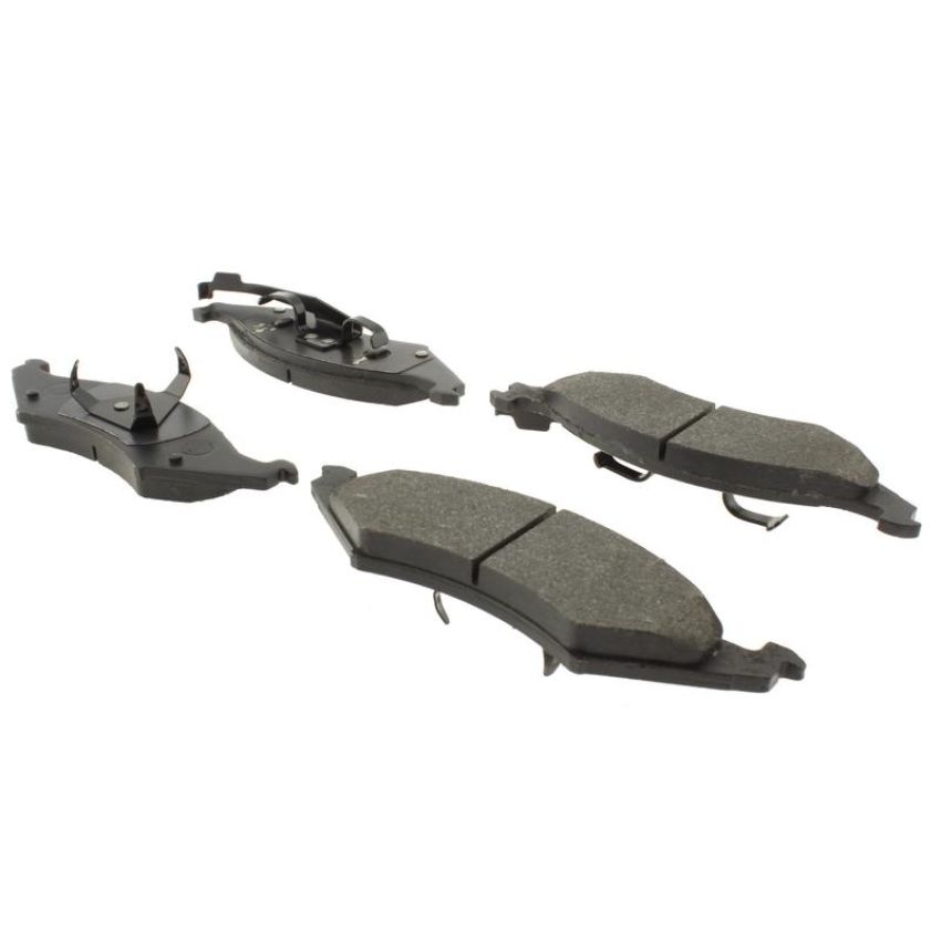 CENTRIC PARTS 102.04210 C-Tek Semi-Metallic Brake Pads with Shims