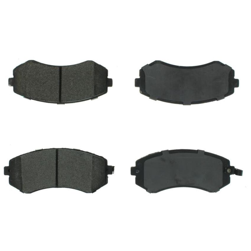 CENTRIC PARTS 102.04220 C-Tek Semi-Metallic Brake Pads with Shims
