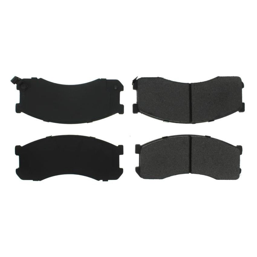 CENTRIC PARTS 102.04280 C-Tek Semi-Metallic Brake Pads with Shims