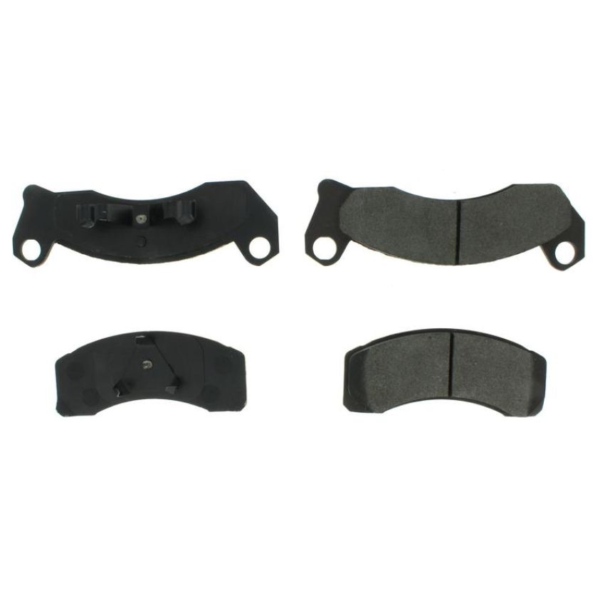 CENTRIC PARTS 102.04310 C-Tek Semi-Metallic Brake Pads with Shims