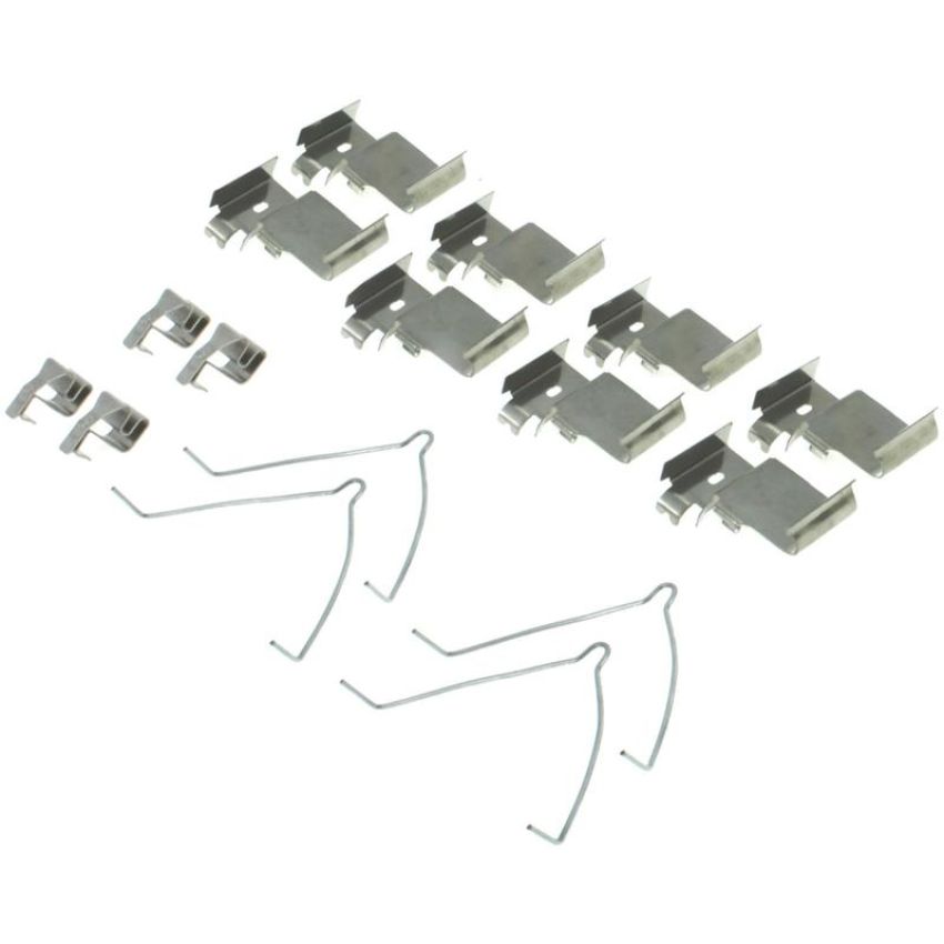 CENTRIC PARTS 102.04330 C-Tek Semi-Metallic Brake Pads with Shims