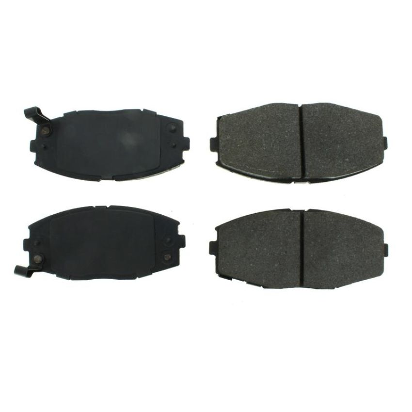 CENTRIC PARTS 102.04350 C-Tek Semi-Metallic Brake Pads with Shims