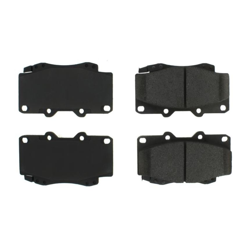 CENTRIC PARTS 102.04360 C-Tek Semi-Metallic Brake Pads with Shims