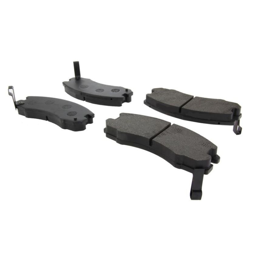 CENTRIC PARTS 102.04370 C-Tek Semi-Metallic Brake Pads with Shims