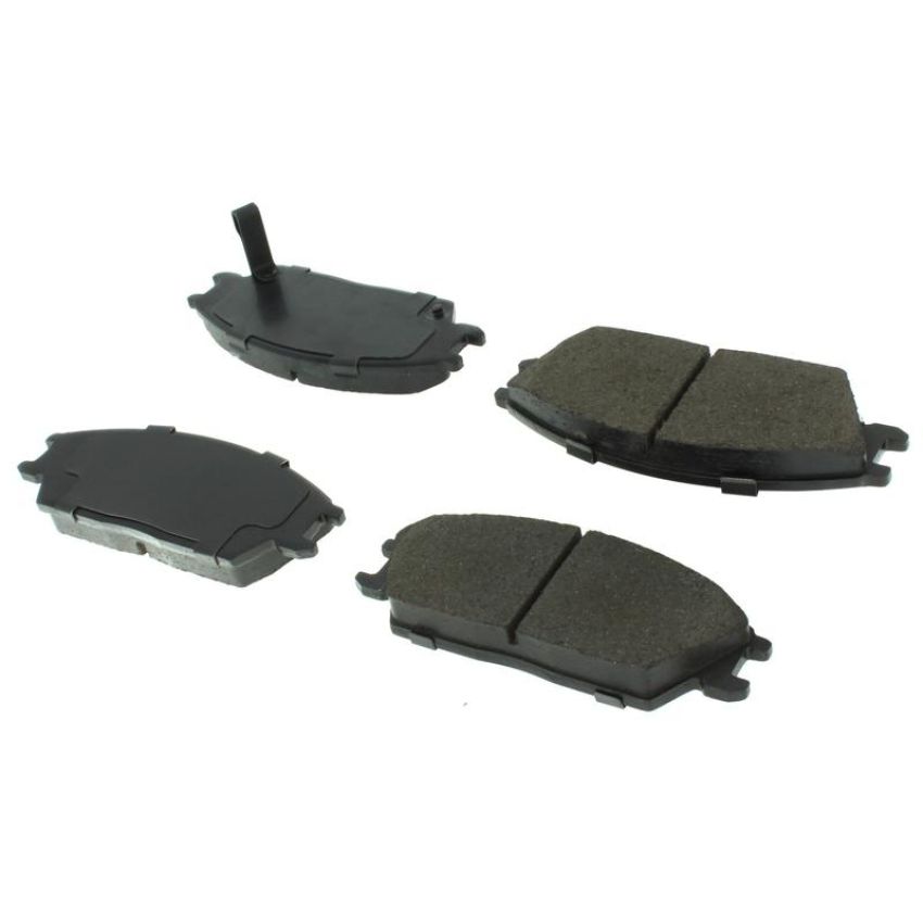 CENTRIC PARTS 102.04400 C-Tek Semi-Metallic Brake Pads with Shims