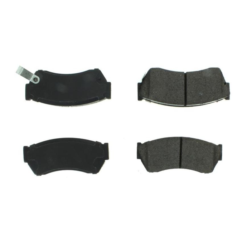 CENTRIC PARTS 102.04510 C-Tek Semi-Metallic Brake Pads with Shims