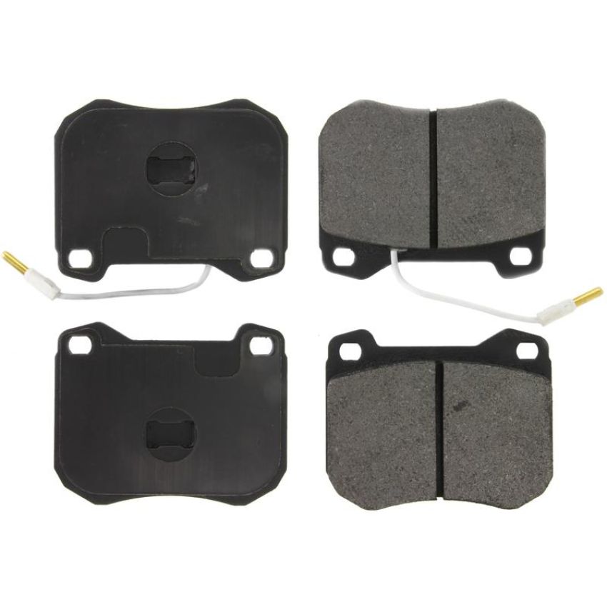 CENTRIC PARTS 102.04550 C-Tek Semi-Metallic Brake Pads with Shims