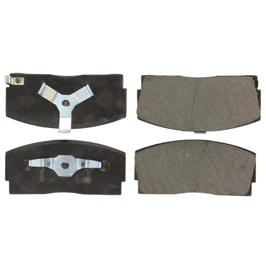 CENTRIC PARTS 102.04560 C-Tek Semi-Metallic Brake Pads with Shims