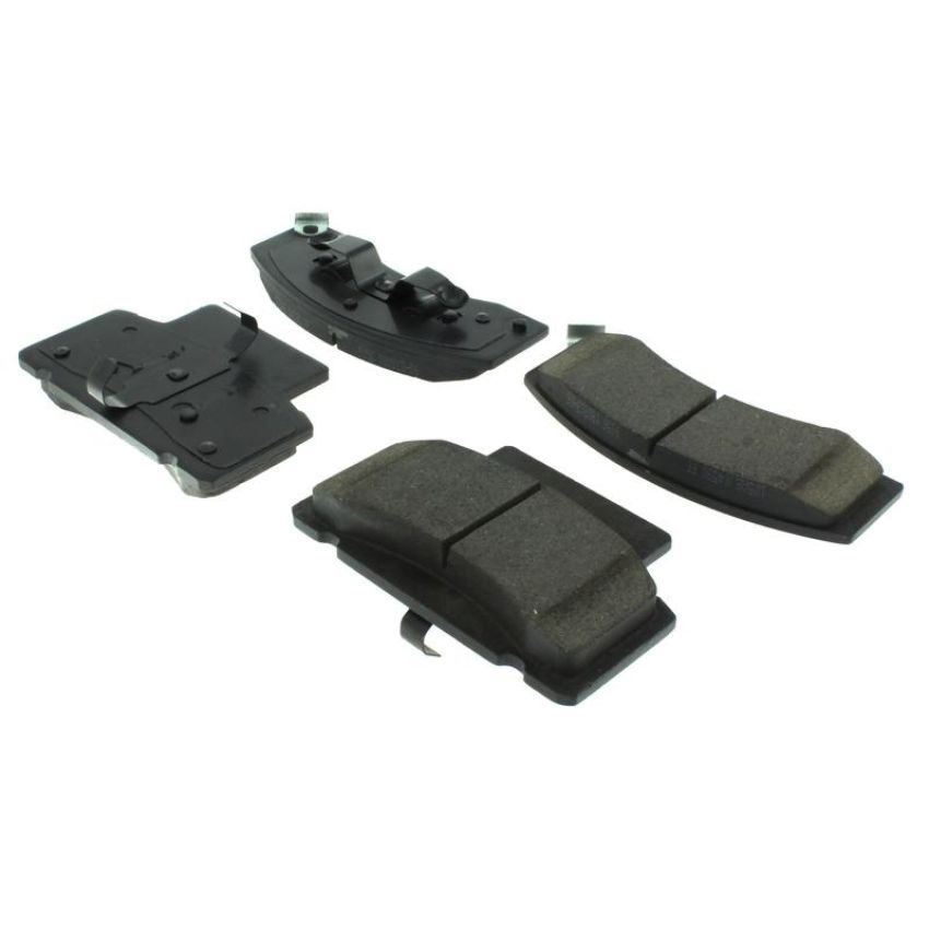 CENTRIC PARTS 102.04590 C-Tek Semi-Metallic Brake Pads with Shims