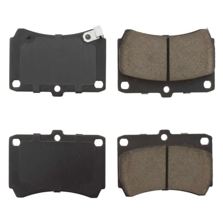 CENTRIC PARTS 102.04660 C-Tek Semi-Metallic Brake Pads with Shims