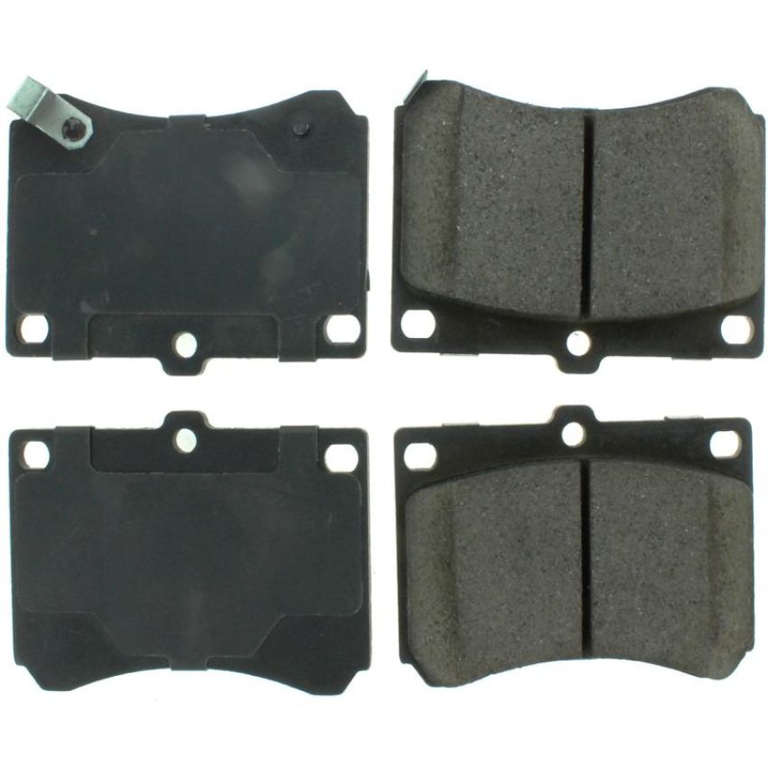CENTRIC PARTS 102.04730 C-Tek Semi-Metallic Brake Pads with Shims