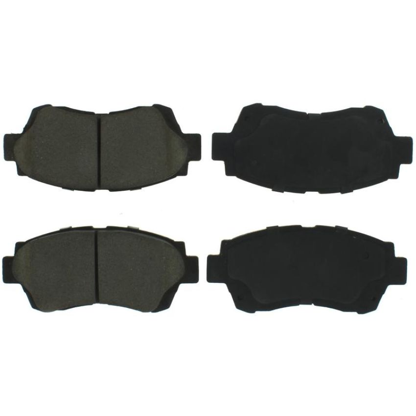 CENTRIC PARTS 102.04760 C-Tek Semi-Metallic Brake Pads with Shims