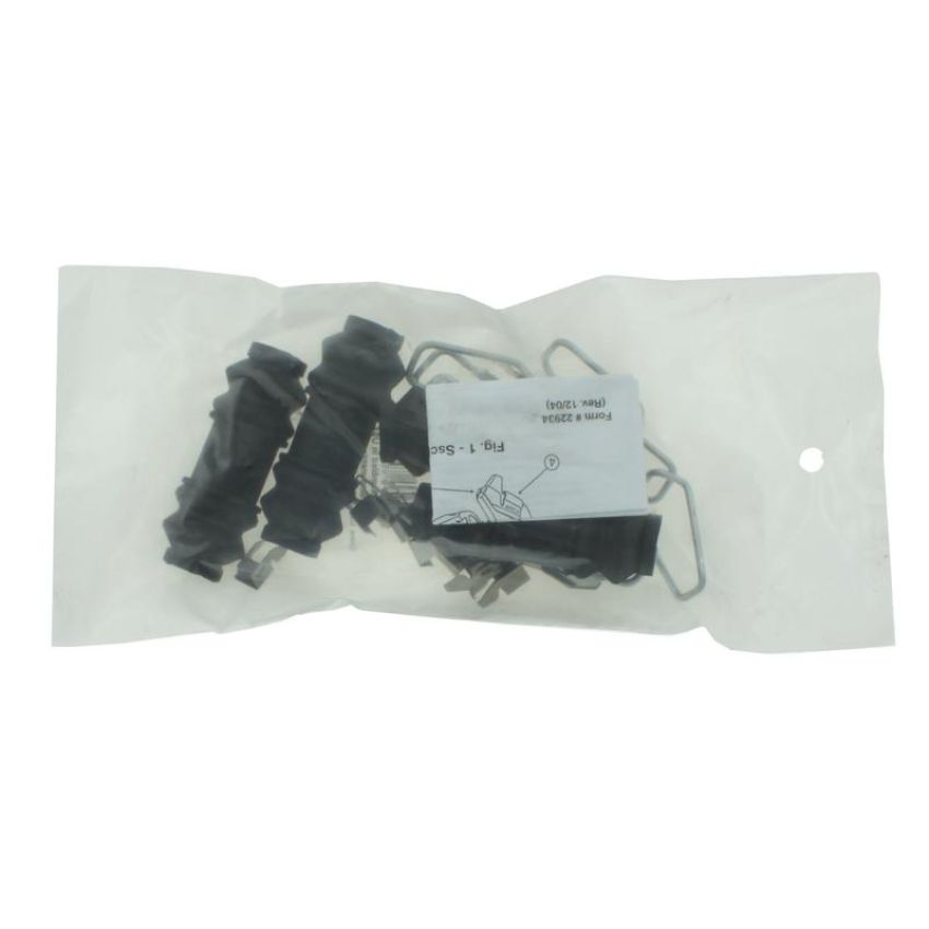CENTRIC PARTS 102.04770 C-Tek Semi-Metallic Brake Pads with Shims