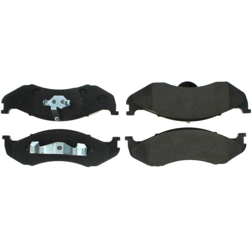 CENTRIC PARTS 102.04770 C-Tek Semi-Metallic Brake Pads with Shims