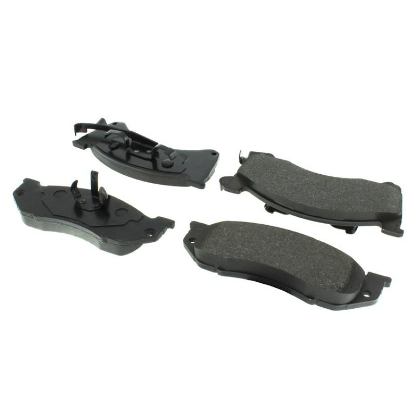 CENTRIC PARTS 102.04780 C-Tek Semi-Metallic Brake Pads with Shims