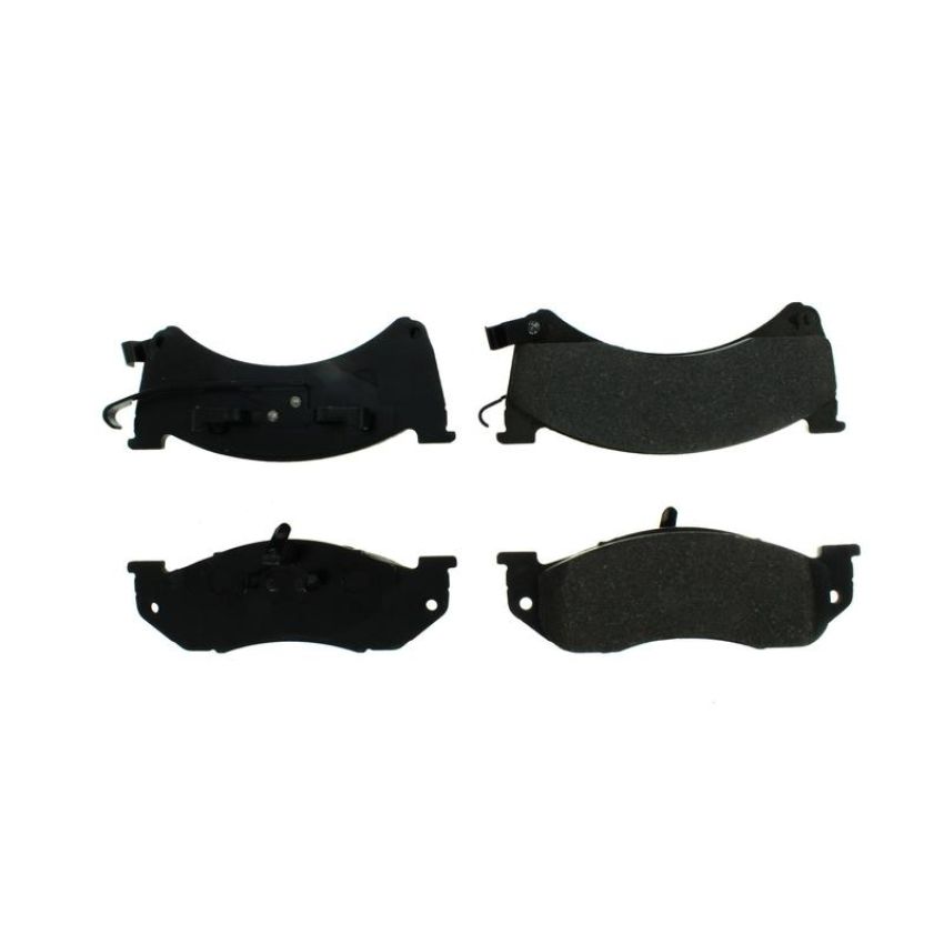 CENTRIC PARTS 102.04780 C-Tek Semi-Metallic Brake Pads with Shims