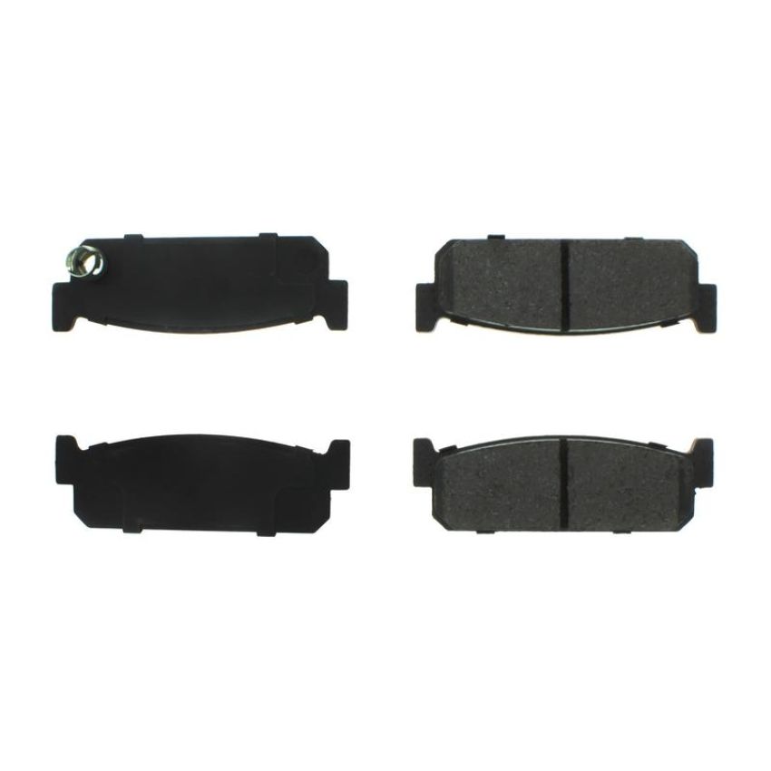CENTRIC PARTS 102.04810 C-Tek Semi-Metallic Brake Pads with Shims