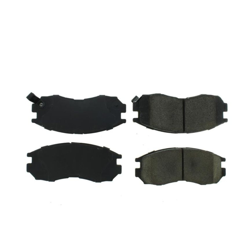 CENTRIC PARTS 102.04840 C-Tek Semi-Metallic Brake Pads with Shims