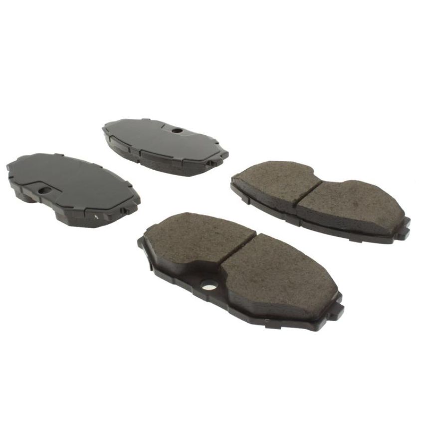 CENTRIC PARTS 102.04860 C-Tek Semi-Metallic Brake Pads with Shims