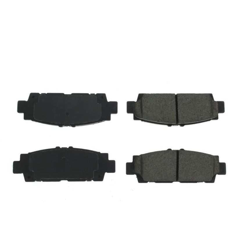 CENTRIC PARTS 102.04880 C-Tek Semi-Metallic Brake Pads with Shims