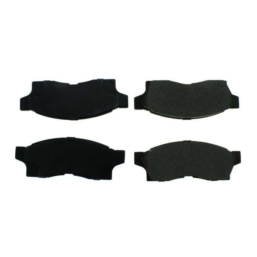 CENTRIC PARTS 102.04890 C-Tek Semi-Metallic Brake Pads with Shims