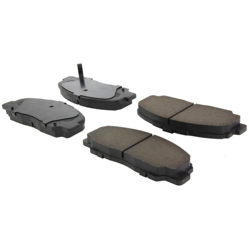 CENTRIC PARTS 102.04900 C-Tek Semi-Metallic Brake Pads with Shims