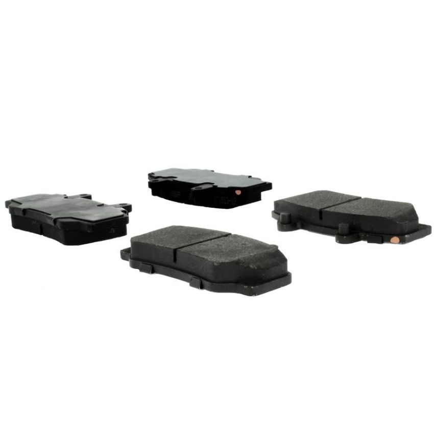 CENTRIC PARTS 102.04920 C-Tek Semi-Metallic Brake Pads with Shims